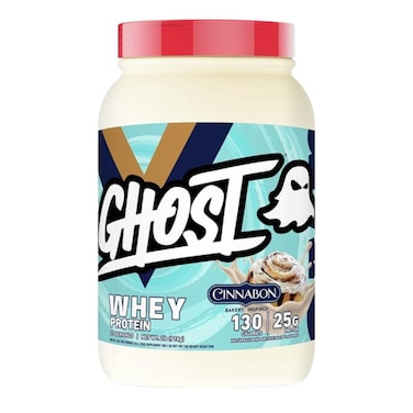 Ghost 100% Whey Protein, Cinnabon, 2 LB