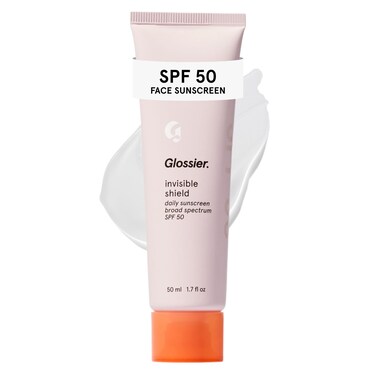 Glossier Invisible Shield Daily Face Sunscreen SPF 50, 50 mL