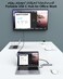 LENTION USB C Hub with 4K HDMI, 3 USB 3.0, SD 3.0 Card Reader Compatible with 2025-2016 MacBook Pro, New Mac Air/Surface, Chromebook and More, Stable Driver Adapter (C34, Space Gray