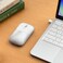 Satechi Slim EX Wireless Mouse, Bluetooth 5.3 &amp; 2.4GHz USB-C Wireless Mouse, Quiet Clicks, Precision Scroll Wheel, USB-C Rechargeable, Aluminum, Compatible with Mac, Windows, iPad &amp; iPhone, Silver