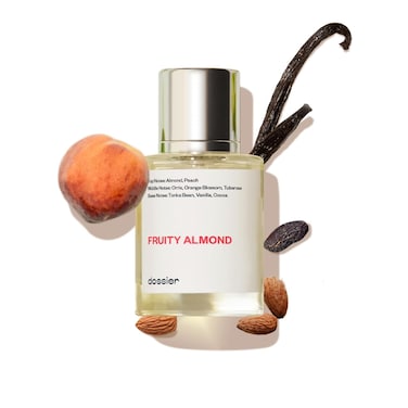 DossierFruity Almond - Eau de Parfum - Inspired by C.Herrera Good Girl - Perfume Luxury - Pure Infused - Paraben Free - Vegan - For Women - Fragrance 1.7 0z (Spray 50ml)