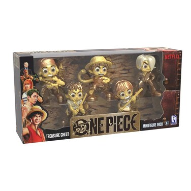 One Piece Collectible Straw Hat Mini Figure 5pack