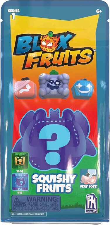 Phatmo Blox Fruits Squishy Figures