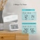 INKBIRD Bluetooth Smart Thermo-Hygrometer ITH-21-B, 6-in-1 Indoor Temperature and Humidity Monitor with APP Control, Custom Comfort Levels, 2 Years History Export
