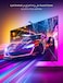 Govee Envisual TV LED Backlight T2 with Dual Cameras, 16.4ft RGBIC Wi-Fi LED Backlights for 75-85 inch TVs, Double Light Beads, Adapts to Ultra-Thin TVs, Smart App Control, Music Sync, H605C