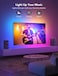 Govee TV LED Backlight, RGBIC Smart LED Strip Lights for 55-65 Inch TVs, Bluetooth and Wi-Fi APP Control, Works with Alexa &amp; Google Assistant, Music Sync, 99+ Scene Modes, Adapter