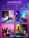 Govee Smart Light Bulb E27, WLAN Lamp RGBWW Dimmable with 16 Million DIY Colours, 800LM, 54 Scenes, Smart Bulb Voice Control Works with Alexa, Google Assistant, Pack of 2