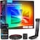 Govee TV Backlight 3 Lite with Fish-eye Correction Function Sync to 75-85 Inch TVs, RGBICW Wi-Fi TV LED Backlight with Camera, 4 colours in 1 Lamp Bead, Voice and APP Control, Adapter