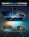 Govee RGBICW TV Backlight 3 Lite with Fish-Eye Correction Function Sync for 40-50 Inch TVs, 2.4 m Wi-Fi TV LED Strip with Camera, 4 Colours in 1 Lamp Bead, Voice and App Control
