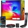 Govee RGBICW TV Backlight 3 Lite with Fish-Eye Correction Function Sync for 40-50 Inch TVs, 2.4 m Wi-Fi TV LED Strip with Camera, 4 Colours in 1 Lamp Bead, Voice and App Control