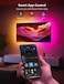Govee LED TV Backlight, 2.4M RGBIC Backlight for 40-50 inch TV, Smart LED Strip with Bluetooth Wi-Fi and App Control, Works with Alexa and Google Assistant, Music Sync, 76 Profiles