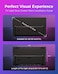 Govee LED TV Backlight, 2.4M RGBIC Backlight for 40-50 inch TV, Smart LED Strip with Bluetooth Wi-Fi and App Control, Works with Alexa and Google Assistant, Music Sync, 76 Profiles