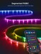 Govee RGBIC LED Strip Light 10M, Smart Lights for Bedroom, Bluetooth LED Strip APP Control, DIY Multiple Colors on One Line, Music Sync [Energy Class G]