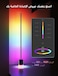 Govee Floor Lamp 2 with Matter, RGBIC, Warm Cool White LED, Alexa Compatible, 1725lm, Music Sync, Scene Modes, Smart Floor Lamp for Living Room, Bedroom, Black(1 Pack)