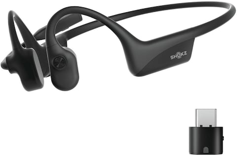 Shokz OpenComm 2 UC USB-C Bluetooth Bone Conduction Headset &ndash; Black
