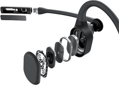 Shokz OpenComm 2 UC USB-C Bluetooth Bone Conduction Headset &ndash; Black