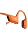 Openrun Pro 2 Bone Conduction Sports Headphones, Open Ear Wireless Earphones with Bluetooth 5.3, Noise Cancelling Mics, IP55 Waterproof, 12H Playtime for Running, USB-C Quick Charge (Orange) Orange