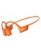 Openrun Pro 2 Bone Conduction Sports Headphones, Open Ear Wireless Earphones with Bluetooth 5.3, Noise Cancelling Mics, IP55 Waterproof, 12H Playtime for Running, USB-C Quick Charge (Orange) Orange