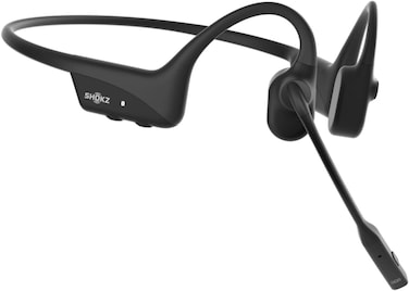 Shokz OpenComm 2 Bluetooth Bone Conduction Headset &ndash; Black