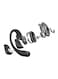 OpenFit 2+ Open-Ear Headphones, Dolby Audio Enabled, Comfortable Earbuds with Soft Ear Hooks, 48H Playtime, IP55 Water-Resistant, USB-C Fast Charging, Wireless Charging, Carrying Bag, Black Black
