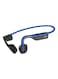 OpenMove Bluetooth Wireless Headphones with Mic, Bone Conduction Wireless Headset with 6H Playtime, IP55 Waterproof Sports Headphones for Running, Workout, Cycling (Blue) Blue