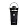 Hydro Flask Black Insulated Shaker Bottle, 710ml