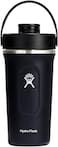 Hydro Flask Black Insulated Shaker Bottle, 710ml
