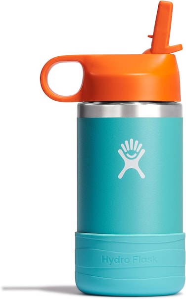 Hydro Flask Seaspray Wide Mouth Insulated Bottle for Kids, 350ml