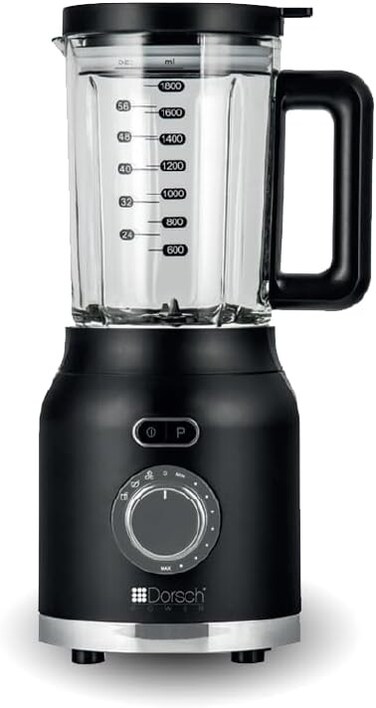 Danish Design Stand Blender, 1.8L BPA-Free Jar with Lid, 7-Speed Control &amp; Pulse Function, Dual-Direction Stainless Steel Blades, 1200W Powerful Motor, 3 Present Modes
