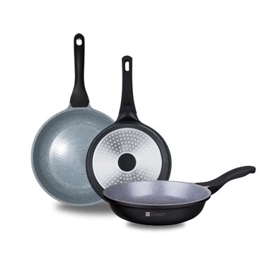 Dorsch Danish Design Ceramic Coated Fry Pan - Non-Stick, PTFE &amp; PFOA Free - Scratch Resistant, Durable Design - TUV Certified - Induction Ready, Oven Safe (20 CM)