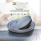 Dorsch Danish Design Non-Stick Round Pan - Ceramic Coating, PTFE Free, TUV Tested, Oven Safe, High-Grade Aluminum, Scratch Resistant, Easy to Clean, Durable, Eco-Friendly, PFOA Free (28 CM)
