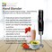 Danish Design Hand Blender HB600S   800W Powerful Motor, Turbo Function, 6 Speed Control   Multi-Function Set with Masher, Egg Whisk, Chopper, Beaker   Stainless Steel Blades, BPA-Free (Only Blender)
