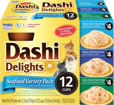 Inaba Dashi Delight Seafood Variety 12PCs/Pack
