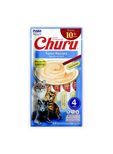 Inaba Churu Senior Cat Tuna - 56G