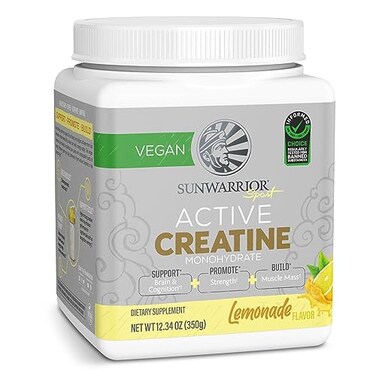 مسحوق كرياتين مونوهيدرات دقيق، مكمل غذائي قبل التمرين للتعافي   يدعم بناء العضلات وتدريبات القوة والإدراك   مناسب للنباتيين وحمية الكيتو، سهل التحضير (50 حصة) كرياتين نشط بنكهة الليمون