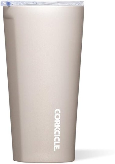 Corkcicle Pure Taste Oat Milk Insulated Tumbler, 470 ml