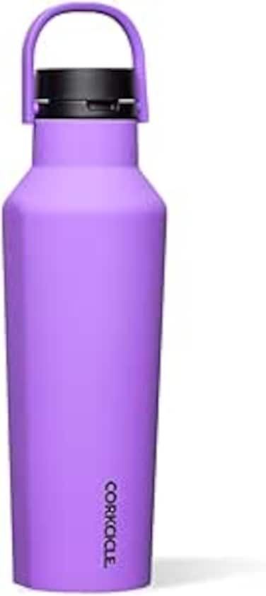 Corkcicle Series A Varsity Purple Insulated Sport Bottle, 946ml