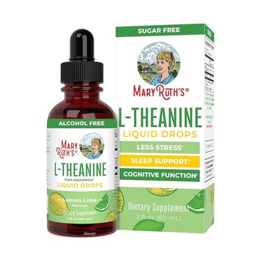 Mary Ruth's Organic L-theanine Drops, 60 ML