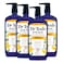 Dr Teal'sBody Wash with Pure Epsom Salt, with Prebiotic Lemon Balm &amp; Sage, 24 fl oz (Pack of 4) (Packaging May Vary)