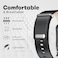 Dado Luxe Tapered Leather Replacement Band Compatible with WHOOP 5.0, One/ Peak Fitness Tracker &ndash; Durable &amp; Comfortable   Not for Whoop Gen 7