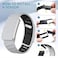 Silicone Wristband Compatible with Whoop 5.0 Band, Comfort Durable Soft Adjustable Silicone Sports Loop Strap for Men &amp; Women, with U Shapped Connector   Light Grey Black-One / Peak