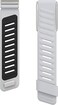 Silicone Wristband Compatible with Whoop 5.0 Band, Comfort Durable Soft Adjustable Silicone Sports Loop Strap for Men &amp; Women, with U Shapped Connector   Light Grey Black-LIFE/ MG