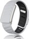 Silicone Wristband Compatible with Whoop 5.0 Band, Comfort Durable Soft Adjustable Silicone Sports Loop Strap for Men &amp; Women, with U Shapped Connector   Light Grey Black-LIFE/ MG