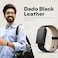 Dado Luxe Tapered Leather Replacement Band Compatible with WHOOP 5.0, One/ Peak Fitness Tracker &ndash; Durable &amp; Comfortable   Not for Whoop Gen 4