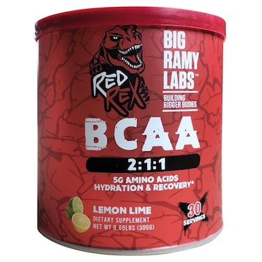 Big Ramy Labs Red Rex BCAA, Lemon Lime, 300 Gm