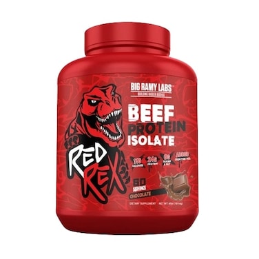 Big Ramy Labs Red Rex Beef Protein Isolate, Chocolate, 4 LB