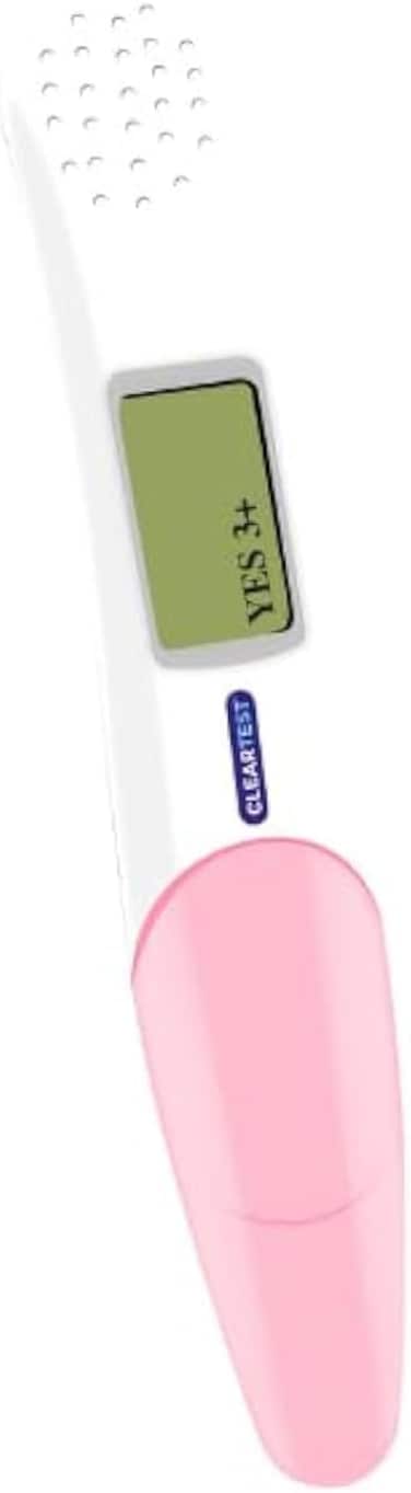 Cleartest Digital Pregnancy Test Kit, 99% Accurate Results At Home With Week Indicator, Easy-To-Read Digital Format, Results Within 3 Minutes, 1 Test