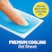 First-Aid Cooling Gel Sheet Immediate Relief for Fever, 4 Sheets