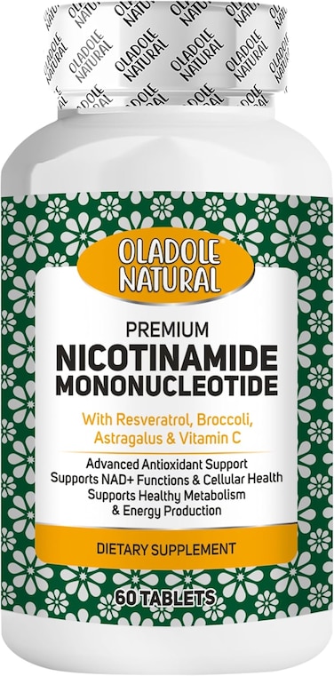 Sunshine Nutrition Nmn (Nicotinamide Mononucleotide) 300Mg - Supports Energy Production &amp; Healthy Aging, 60 Vegetarian Capsules