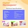 تريستر ميزان حرارة رقمي (TS 201TDF), للاستخدام عن طريق الفم والمستقيم وتحت الابط, طرف مرن, نتائج سريعة ودقيقة, شاشة LCD, ايقاف تلقائي, منبه حمى, خالٍ من BPA